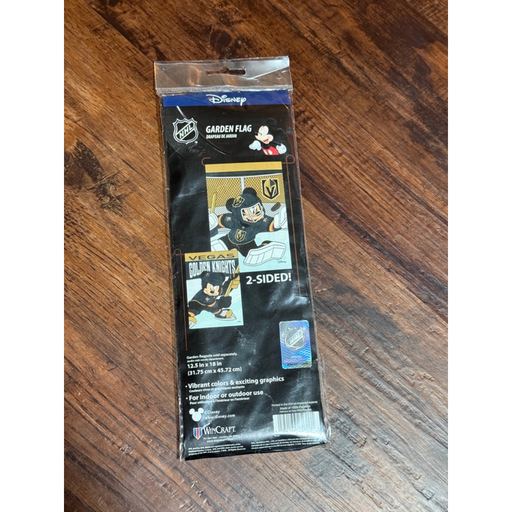 Unisex Wincraft Vegas Golden Knights Garden Flag - Black/Gold